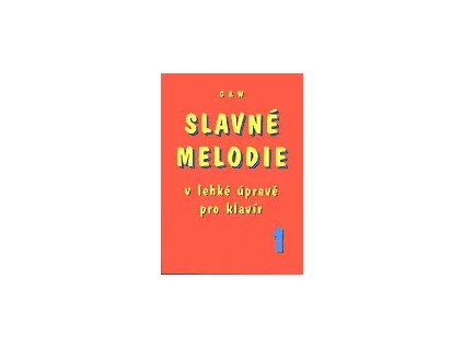 vyr 475 Slavne melodie 1 v lehke uprave pro klavir s CD Hudebniny kMusic cz