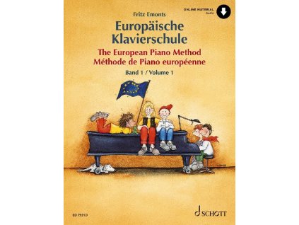 vyr 1591 Evropska klavirni skola audio online material ED 7931D Emontz Fritz Hudebniny kMusic cz