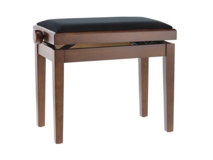 Židle ke klavíru Deluxe ořech mat Hudebniny kMusic.cz