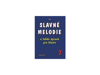 vyr 1984 Slavne melodie 7 v lehke uprave pro klavir s CD Hudebniny kMusic cz