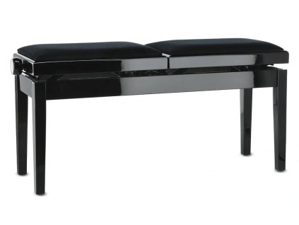 vyr 2005 Zidle ke klaviru Deluxe Double cerny lesk Hudebniny kMusic cz