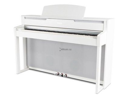Bílé digitální piano Gewa UP 400.