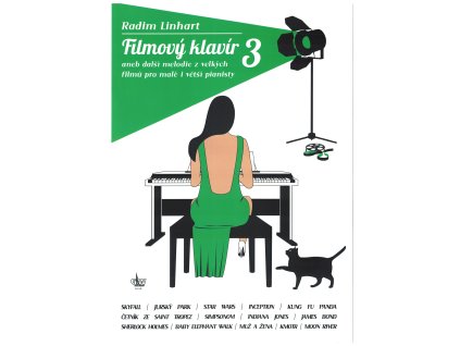 Filmový klavír 3 Radim Linhart Hudebniny kMusic.cz