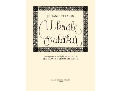 vyr 2078 U krale valciku Johann Strauss pro klavir v snadnem slohu H 890 Hudebniny kMusic cz