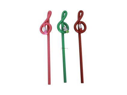 vyr 2097 Barevna tuzka s houslovym klicem