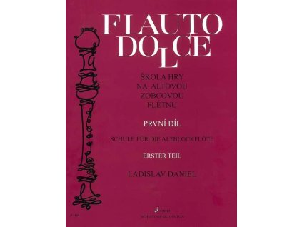 vyr 2103 Skola hry na altovou zobcovou fletnu 1 dil Ladislav Daniel Hudebniny kMusic cz