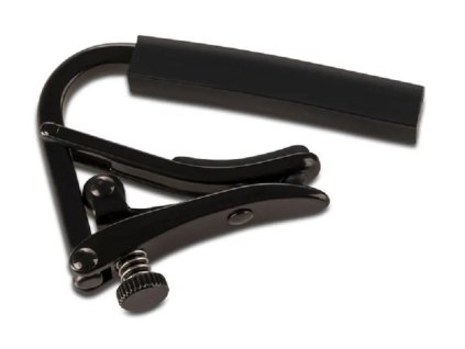 vyr 2159 Kapodastr na 12 strunnou kytaru cerny C3k