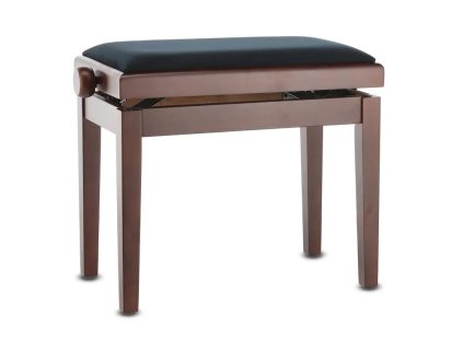 vyr 2181 Zidle ke klaviru Deluxe tmavy orech mat Hudebniny kMusic cz