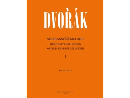 vyr 2212 Nejkrasnejsi melodie 1 dil Antonin Dvorak H 1989 Hudebniny kMusic cz