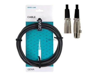 vyr 2225 Kabel pro mikrofon Basic Line 6 m