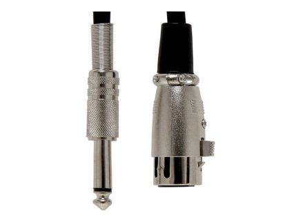 vyr 2397 Kabel pro mikrofon XLR JACK Basic Line 6 m