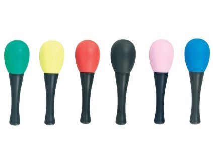 Club Salsa Mini Maracas - Rumba koule - různé barvy (Varianta černé)