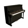 vyrp11 8Pianino KPR 118 cerny bocni pohled Hudebniny kMusic cz