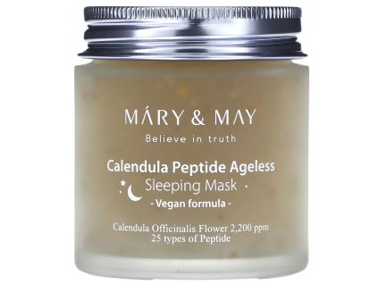 Mary & May Calendula Peptide Ageless Sleeping Mask 110g