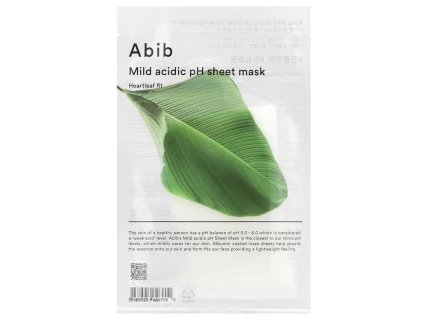 Abib Mild Acidic Ph Sheet Mask Heartleaf Fit 30ml
