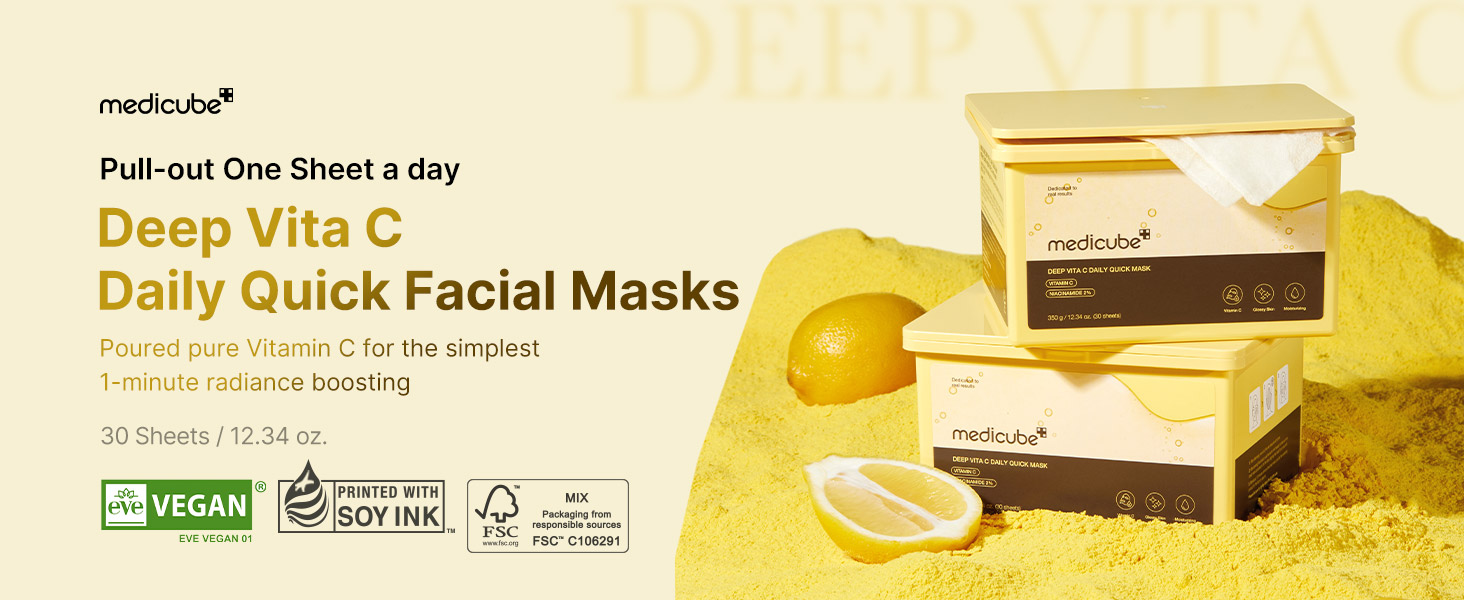 Medicube Deep Vita C Daily Quick Mask 30ks