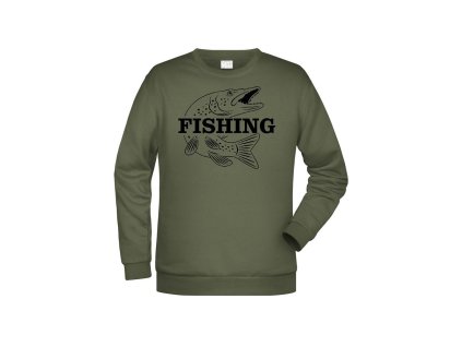 Rybářská Mikina Štika (Velikost XS)