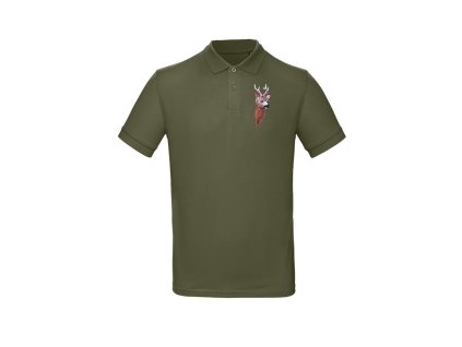 Myslivecká Polokošile Srnec vyšívka (Velikost XS)