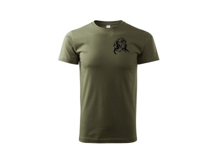 Myslivecké Tričko ohař malý ks (Velikost 2XL)