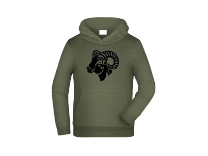 Myslivecká Mikina dětská Muflon (Velikost 9-10let/140cm)