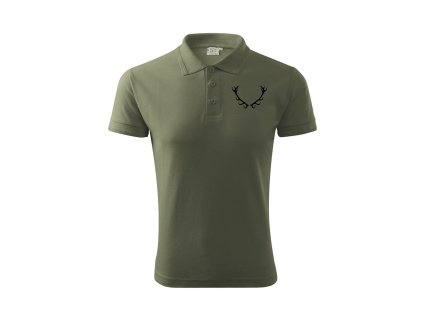 Myslivecká Polokošile Parohy (Velikost XS)