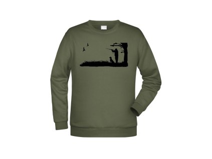 Myslivecká Mikina Lovec (Velikost XS)