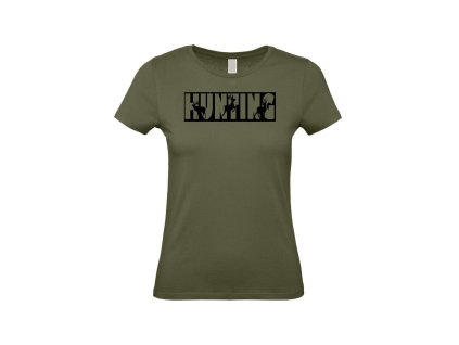 Myslivecké Tričko dámské Hunting (Velikost XS)