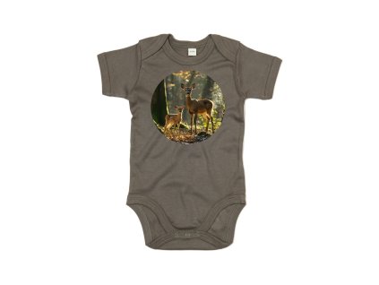 Dětské body Srnka barevná (Velikost 12-18 m)