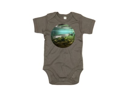 Dětské body Štika barevná (Velikost 12-18 m)