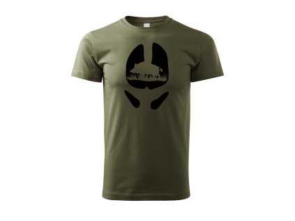 Myslivecké Tričko Divočák Stopa (Velikost XS)