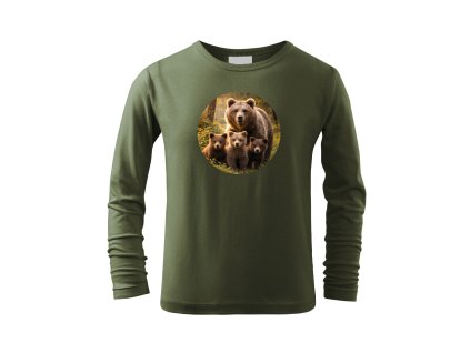 tricko detske dlr medved