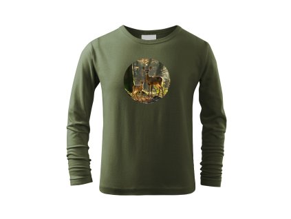 tricko detske dlr srnka