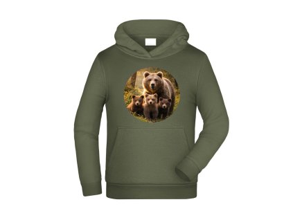 mikina detska medved