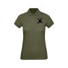 Myslivecké Polo dámské Jelen v trávě (Velikost XS)