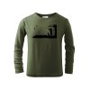 Myslivecké Tričko dlouhý rukáv Lovec (Velikost 158cm(12let))