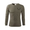 Myslivecké Tričko Parohy dlouhý rukáv (Velikost XS)