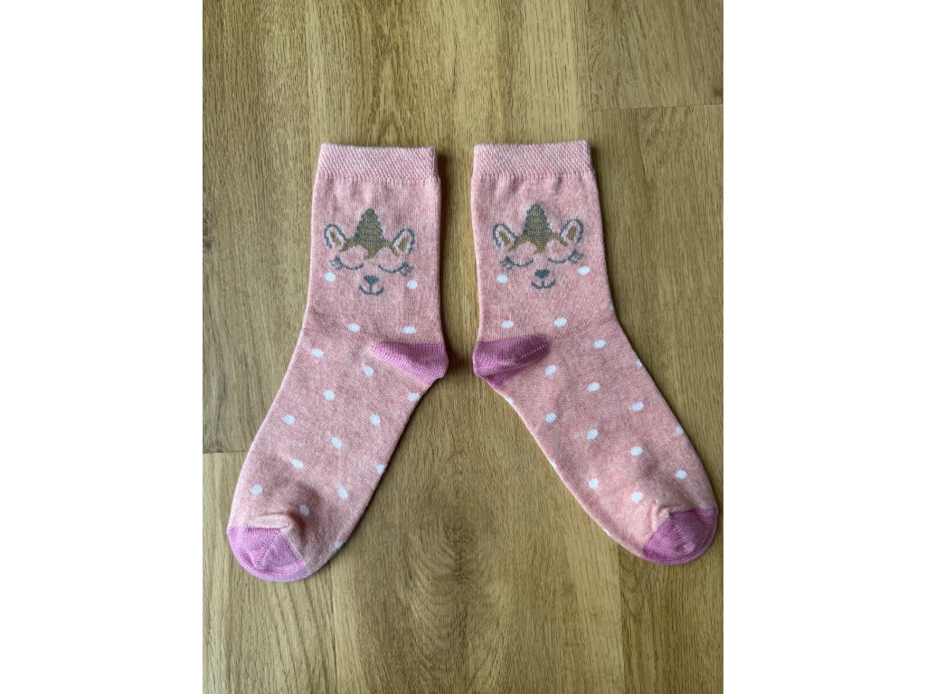 Ponožky jednodožec oranžová