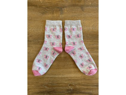 Ponožky s motýlky