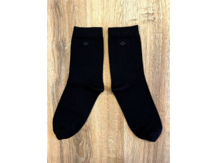 Ponožky oblekové antibakteriální - černá