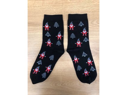 Ponožky vánoční skřítek