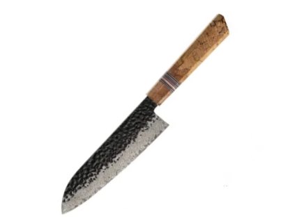 Spaled damaškový kuchařský santoku nůž 03