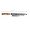Damascus Pro Series Olive chef 06
