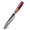 Utility damaškový nůž RED Flame 01