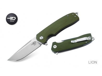 Nôž Bestech Lion Green BG01B