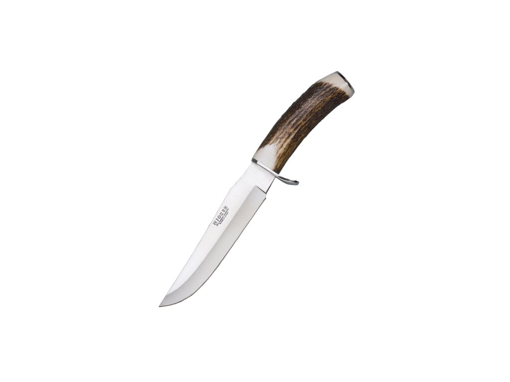 Joker Stag Deer Antler Handle 17 Cm Stainless Steel Blade Outdoor Knife Cc34