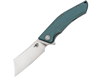 Bestech CUBIS D2, Stone wash+satin, Micarta BG42C