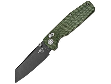 Bestech SLASHER D2, Black stonewashed, Micarta BG43B-2