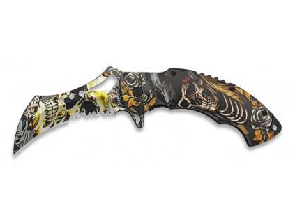 Albainox Nož Skull Karambit 18419 A