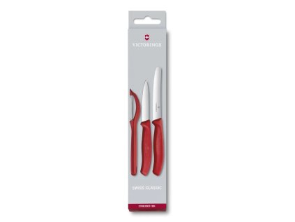 Victorinox Swiss Classic Paring Knife Set with Peeler, 3 Pieces 6.7111.31