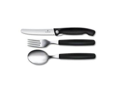 Victorinox Swiss Classic Paring Knife, Fork and Spoon Set 6.7192.F3